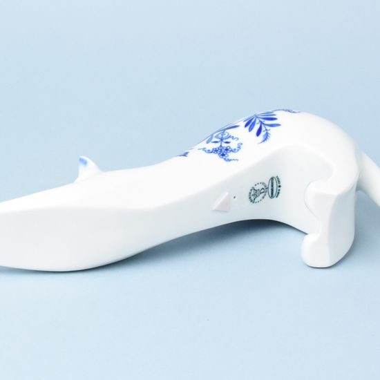 Cat 31,5 x 13 cm, Original Blue Onion pattern