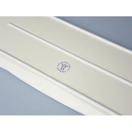 Tray square 45 x 16 cm, Hazenka Ivory, Český porcelán a.s.