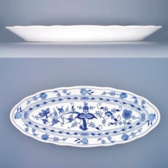 Fish dish 57 cm, Original Blue Onion Pattern