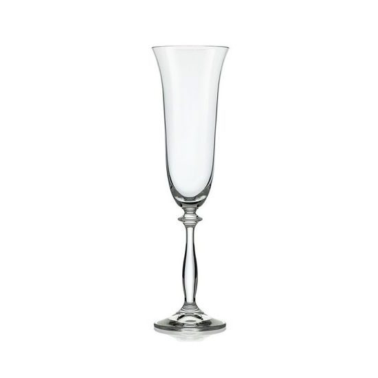 Angela 190 ml, champagne glass 1 pcs., Bohemia Crystalex