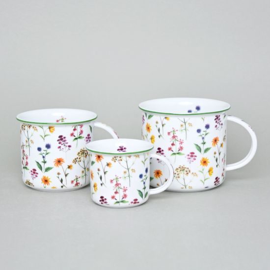 Mug Tina Fantasia, Meadow Flowers, 0,38 l, big, Cesky porcelan a.s.