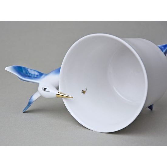Mug ZOO Hummingbird 260 ml, BLUE, 11,2 cm, Goldfinger porcelain
