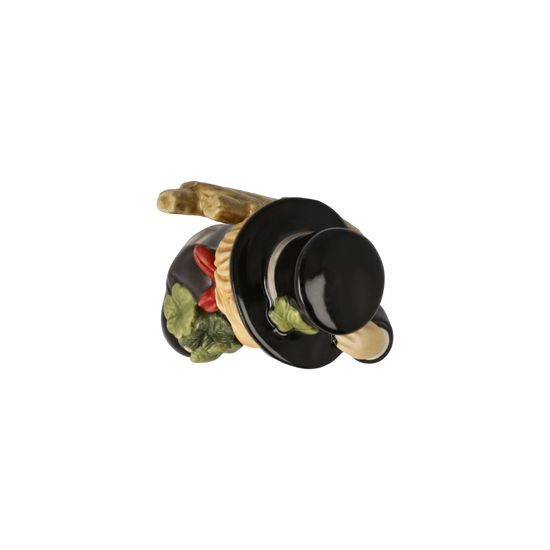 Kominíček pro štěstí se čtyřlístky 6,5 / 5 / 13,5 cm, kamenina, Goebel