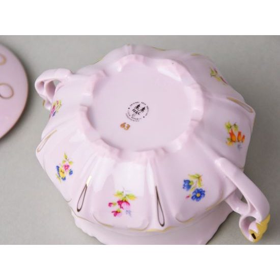 Sugar bowl 0,25 l, Lenka 247, Rose China Chodov