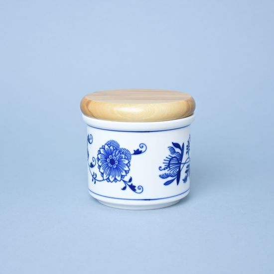 Jar A - small 8 x 9,7 cm, Original Blue Onion Pattern