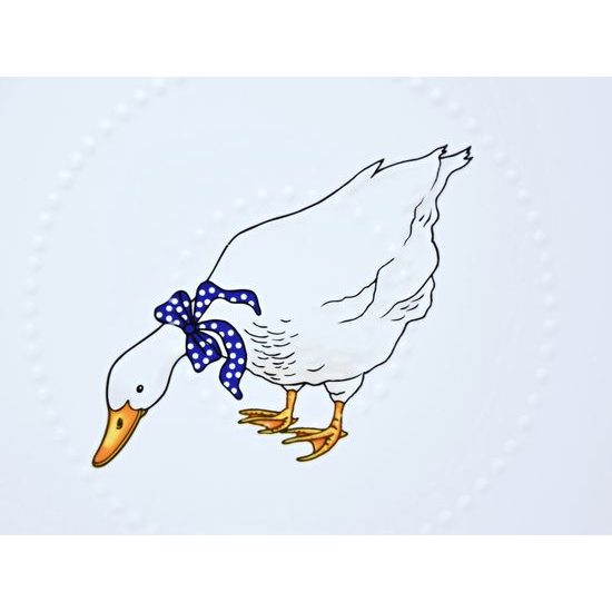 Talíř dortový 30 cm, Ophelia husy, THUN 1794