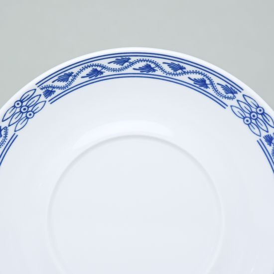 Šálek na polévku 370 ml a podšálek 175 mm, Henrietta, Thun 1794, karlovarský porcelán