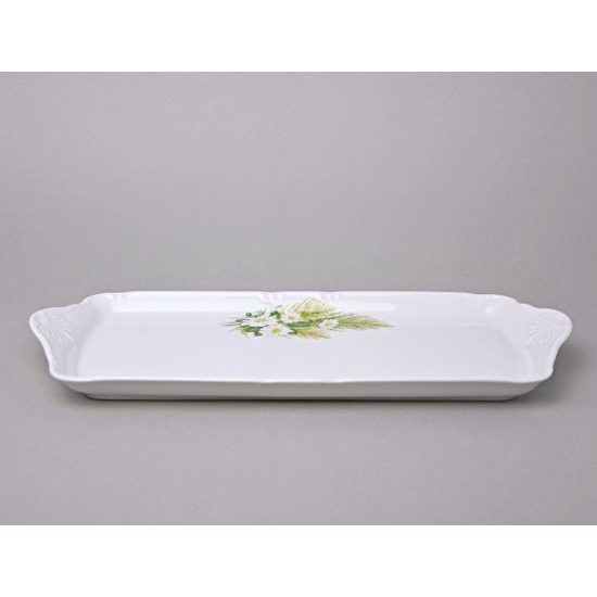 Platter 39 cm, Thun 1794, karlovarský porcelán, CONSTANCE 80262 Daisy