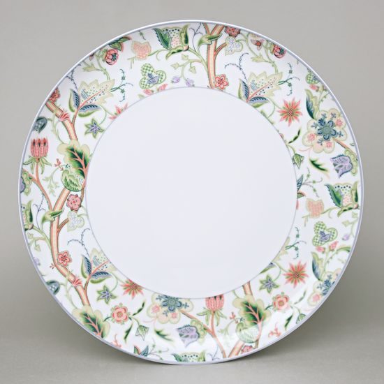 Mísa mělká kulatá (klubový talíř, dortový talíř) 30 cm, Thun 1794, karlovarský porcelán, TOM 30005