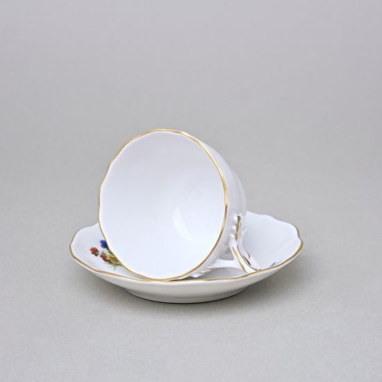 Cup and saucer A plus A 0,08 l / 11 cm for mocca (mini coffee), Harmonie, Cesky porcelan a.s.