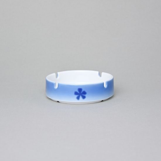 Popelník PRAKTIK 10 cm, Thun 1794, karlovarský porcelán, BLUE CHERRY