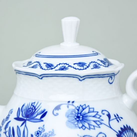 Lid fo 1,2 l tea pot, Thun 1794, karlovarský porcelán, NATÁLIE blue onion