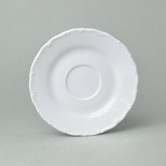 Podšálek 170 mm, výřez velký 75 mm, Ophelie nedekor