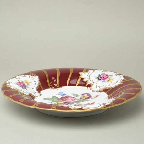 Talíř nástěnný 30 cm, Purpur, Royal Dux Bohemia