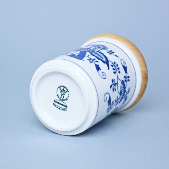 Jar B - middle 10,5 x 8,2 cm, Original Blue Onion Pattern