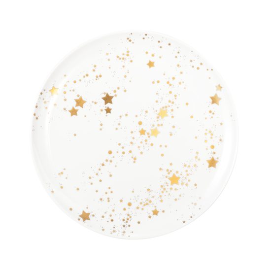 Liberty Christmas stars: Plate dessert 22,5 cm, Seltmann porcelain