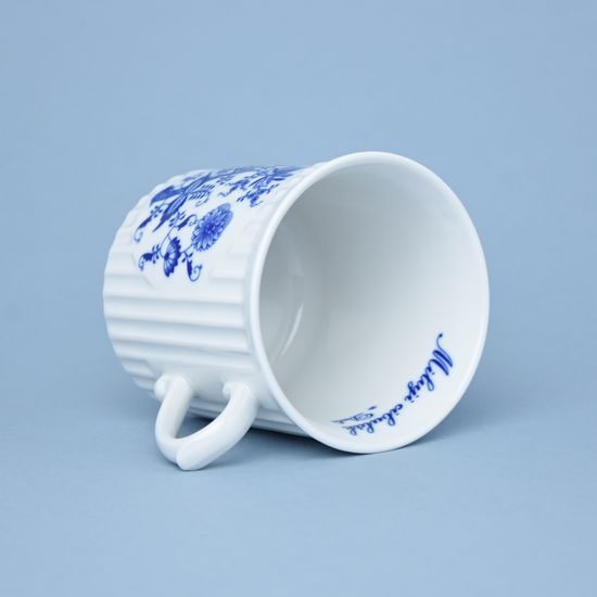 Mug Mozart 0,25 l "Miluji cibulák z Dubí", Original Blue Onion pattern