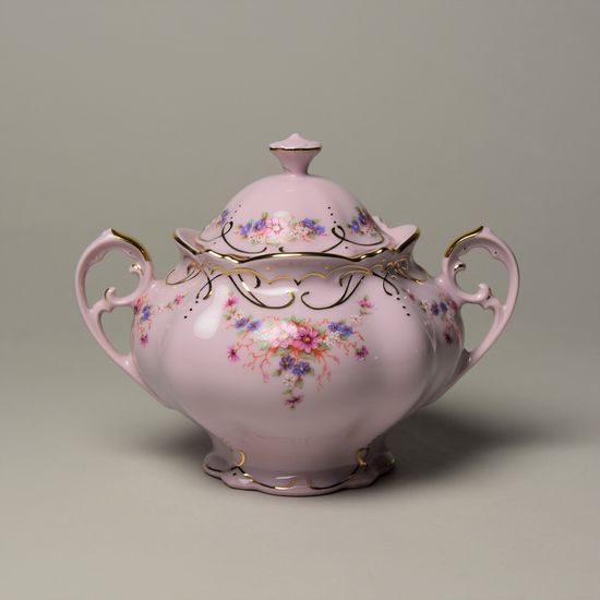 Sugar bowl 250 ml, Adélka 556, Rose China Chodov