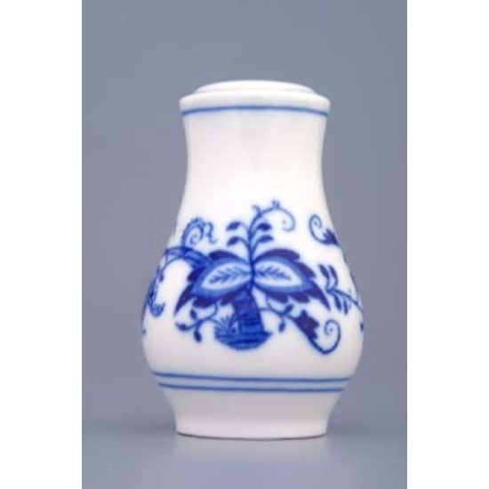 Salt shaker 7,5 cm, Original Blue Onion Pattern, QII