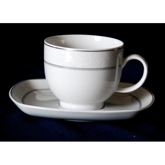 Coffee cup and saucer 0,21 l, Scala 45060, Seltmann