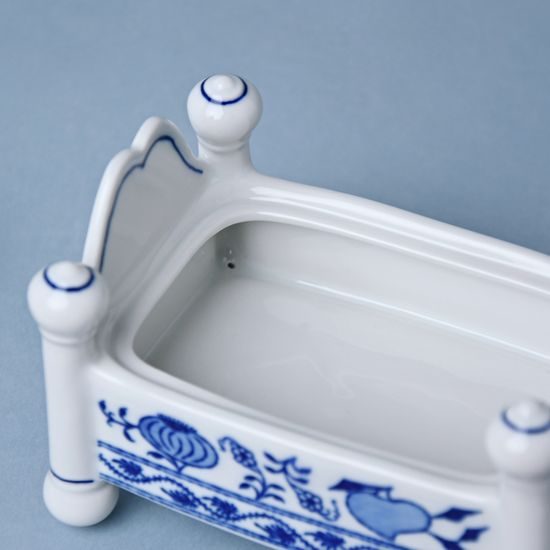 Dóza na bonbóny / postýlka / - komplet 13 x 9,5 cm, Cibulák, originální z Dubí