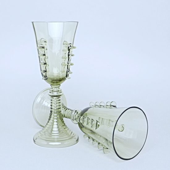 Set of 2 wine glasses Roemer - Stickers split, 200 ml, Floriánova huť