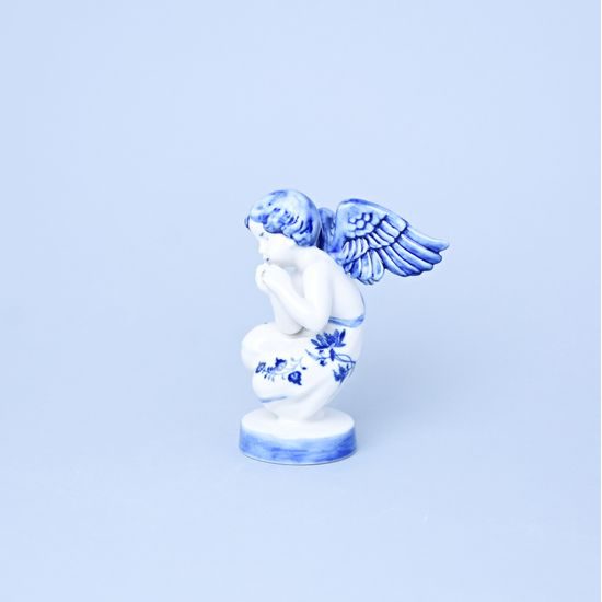Angel 12 cm, Original blue onion pattern