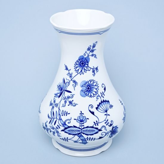 Blue Onion: Vase Mary-Anne 29 cm, Cibulák, Leander Loučky