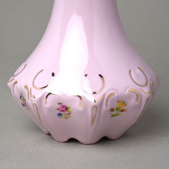 Váza 15,8 cm, Lenka 247, Růžový porcelán z Chodova