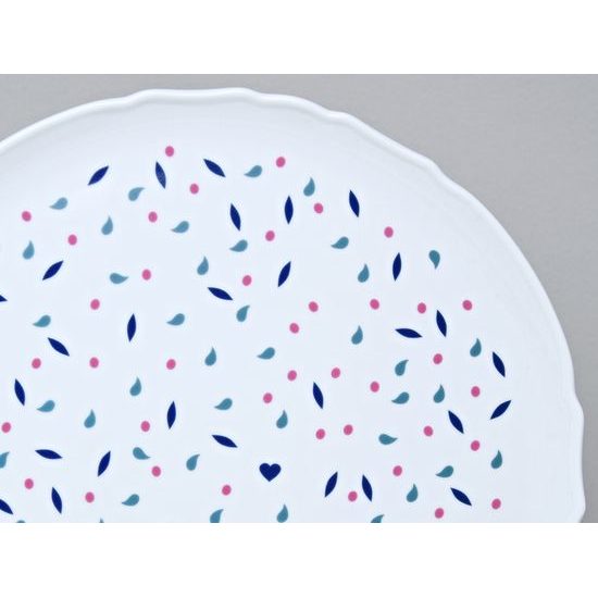 Breeze: Plate 31 cm pizza/cake,Thun 1794 Carlsbad porcelain