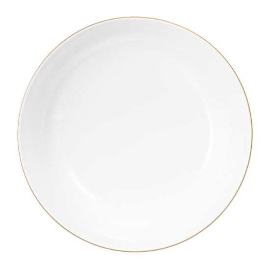 Liberty gold line: Foodbowl 25 cm, Seltmann porcelain