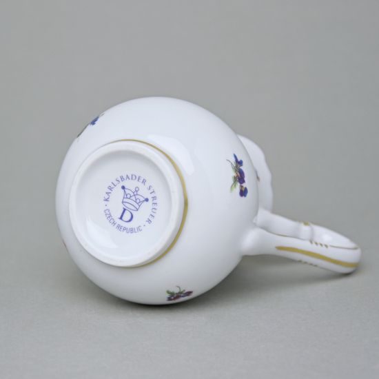 Mlékovka vysoká 250 ml, Rakouská házenka, Český porcelán a.s.
