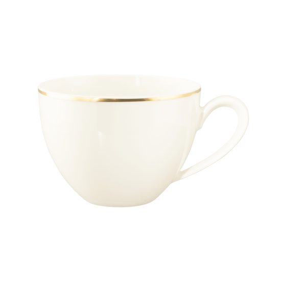 Breakfast cup 340 ml, Savona fine diamond with gold line, Seltmann porcelain