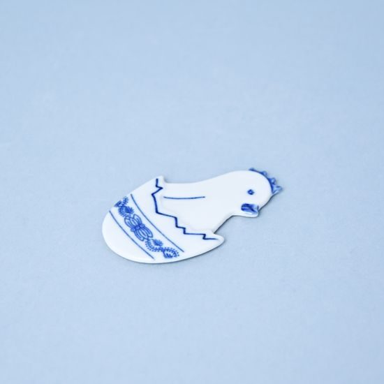 Magnet Chicken 5,5 x 3,5 cm, Original Blue Onion Pattern