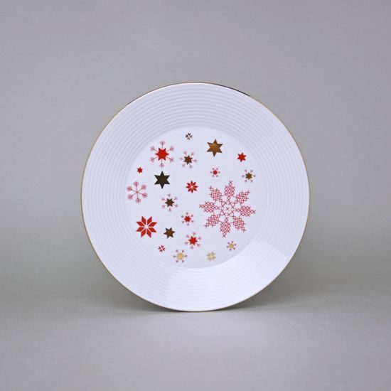 Christmas Lea: Dessert Plate 19 cm, Thun Carlsbad Porcelain