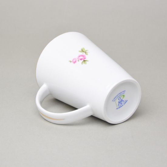 Hrnek Monza 0,35 l, míšeňská růže, Český porcelán a.s.