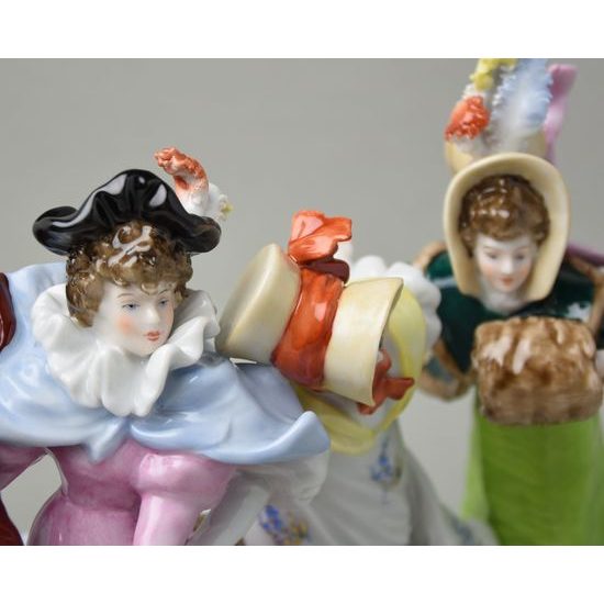 Ice-sport 32 x 13 x 25 cm, Felix Zeh, Porzellanmanufaktur Scheibe-Alsbach