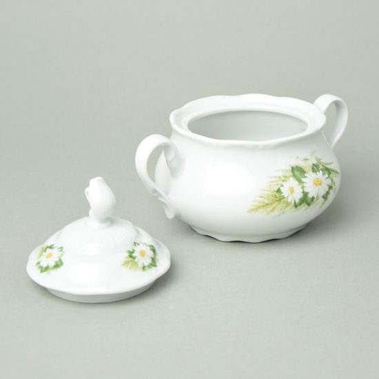 Sugar bowl 350 ml, Thun 1794, karlovarský porcelán, CONSTANCE Daisy