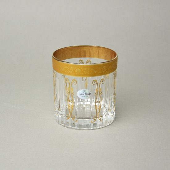 Astra Gold: Whisky glass Timeless B2 TNGC H, 360 ml — 1 pcs. in Romance Golden Classic Decor + H
