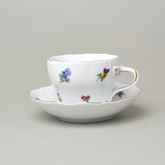 Šálek a podšálek A/2 + B, 170 ml / 14 cm, rakouská házenka