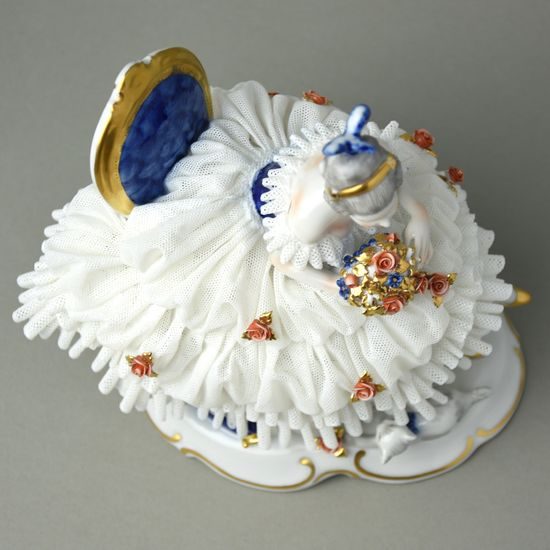 Bouquet 19 x 13 x 20 cm, Kurt Steiner, Porcelain Figures Unterweissbacher