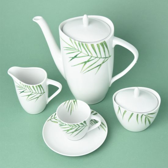 Coffee set for 6 persons, Thun 1794 Carlsbad porcelain, SYLVIE 80325