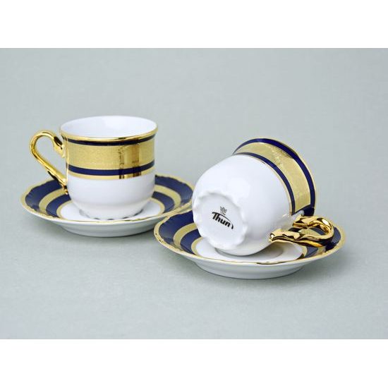 Cup espresso and saucer 0,08 l / 11 cm, 2 pcs. + gift box, Thun 1794, karlovarský porcelán, CONSTANCE 76297