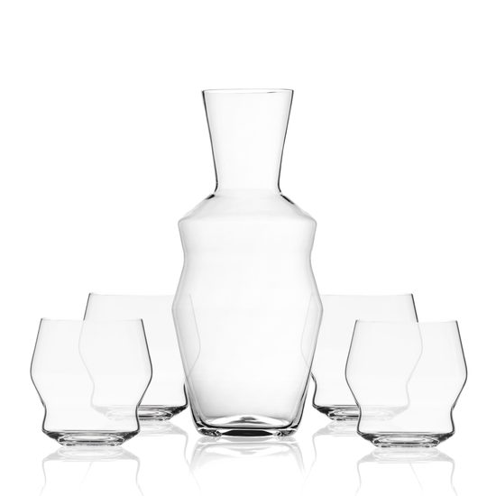 Crystal Glasses Tumbler 520 ml, Set of 6 pcs., Kalyke, Kvetna 1794 Glassworks