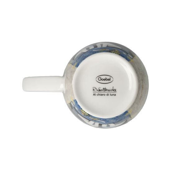 Cup Al Chiaro di luna 400ml, Fine Bone China, Cats Goebel R.Wachtmeister