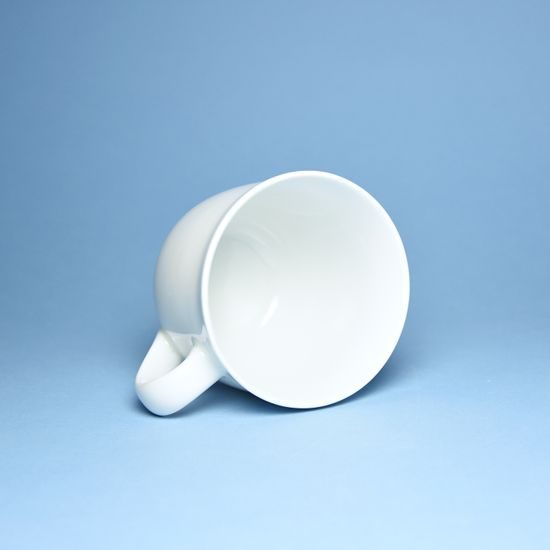 Mug Mirek 0,4 l, White Porcelain, Cesky porcelan a.s.
