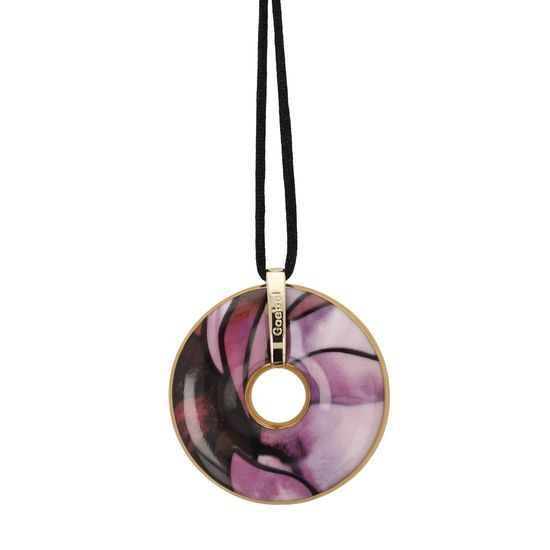 Necklace Poeny 5 / 1 / 5cm, porcelain, L. C. Tiffany, Goebel