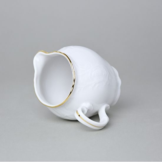 Mlékovka 250 ml, Thun 1794, karlovarský porcelán, BERNADOTTE zlatá linka