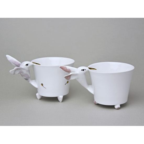 Mug ZOO Hummingbird 260 ml, PINK, 11,2 cm, Goldfinger porcelain