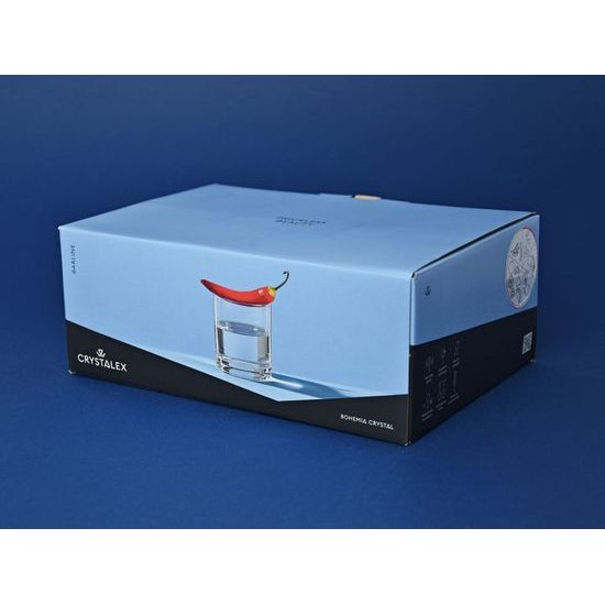 Barline 280 ml, sklenice na whisky, 6 ks., barevné ovoce, Crystalex